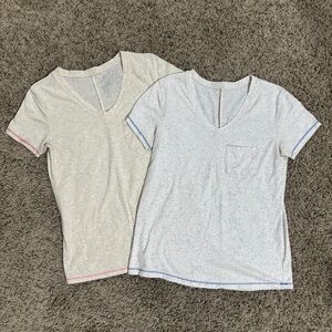 2 T-Shirt Bundle with Rainbow Speckles
